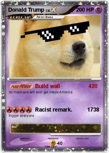 Pokemon Donald Trump
