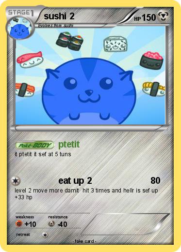 Pokemon sushi 2