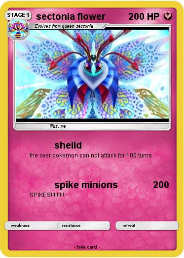 Pokemon sectonia flower