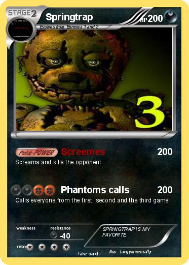 Pokemon Springtrap