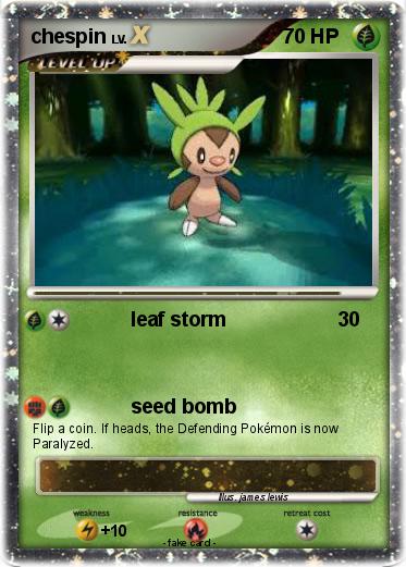 Pokemon chespin