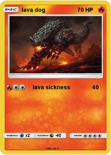 Pokemon lava dog