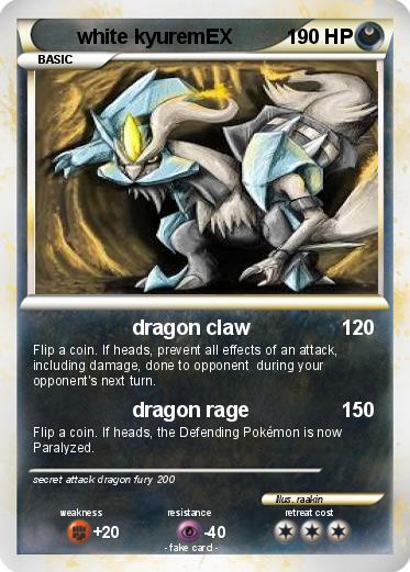 Pokemon white kyuremEX