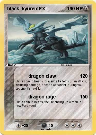 Pokemon black  kyuremEX