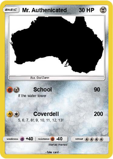 Pokemon Mr. Authenicated