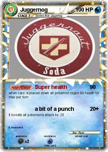 Pokemon Juggernog