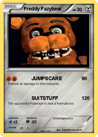 Pokemon Freddy Fazybear