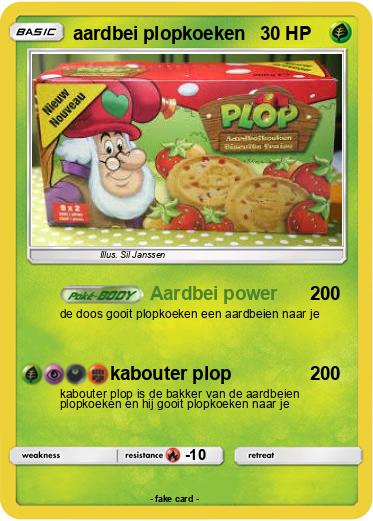 Pokemon aardbei plopkoeken