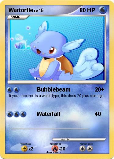 Pokemon Wartortle