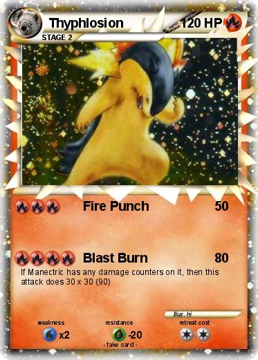 Pokemon Thyphlosion
