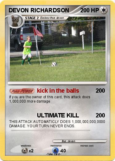 Pokemon DEVON RICHARDSON