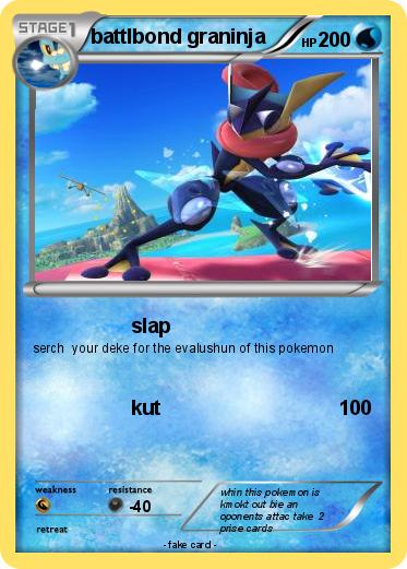 Pokemon battlbond graninja