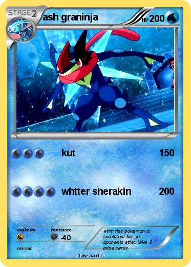 Pokemon ash graninja