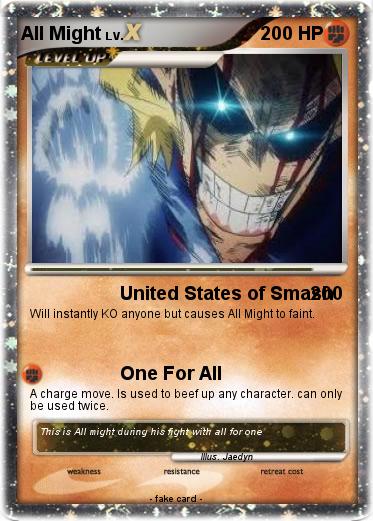 Pokemon All Might