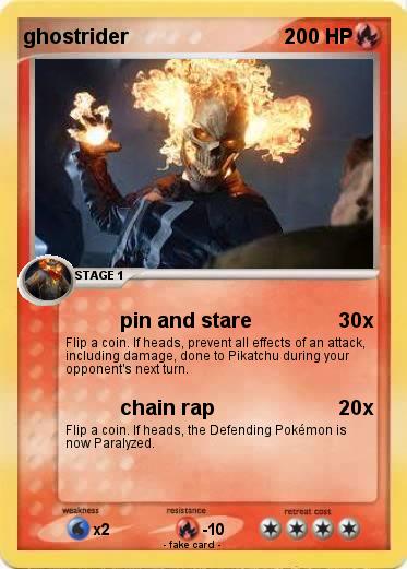 Pokemon ghostrider
