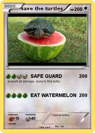 Pokemon save the turtles