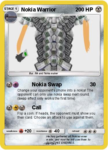 Pokemon Nokia Warrior