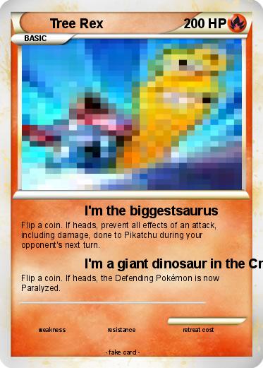 Pokemon Tree Rex