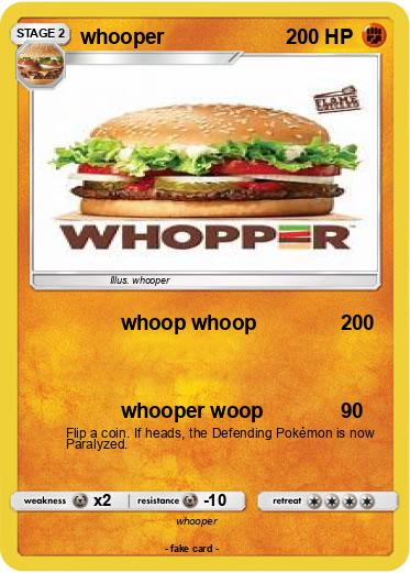 Pokemon whooper