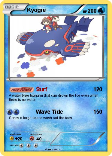 Pokemon Kyogre