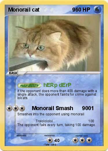 Pokemon Monorail cat                      9