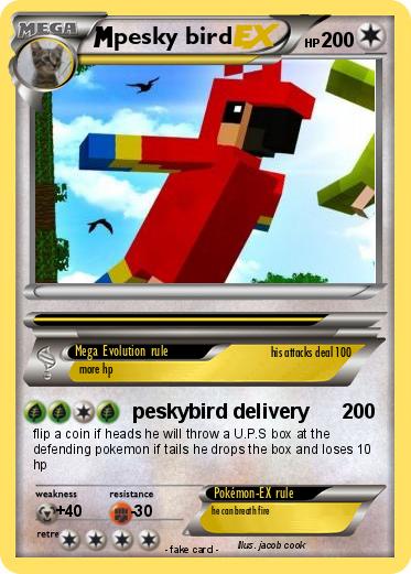 Pokemon pesky bird