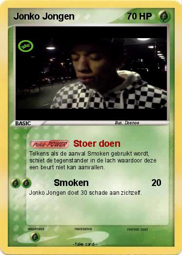 Pokemon Jonko Jongen
