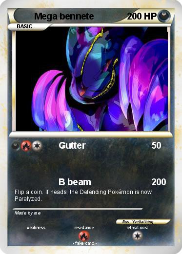 Pokemon Mega bennete