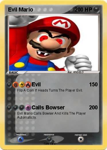 Pokemon Evil Mario
