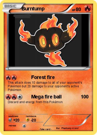 Pokemon Burntump