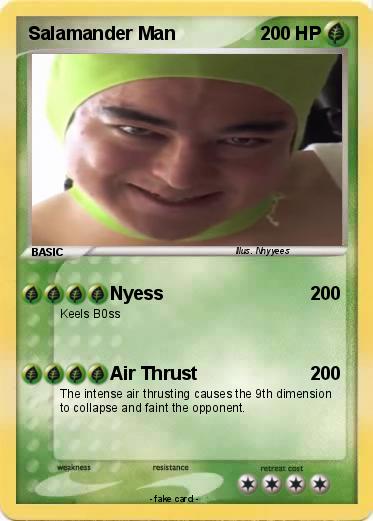 Pokemon Salamander Man