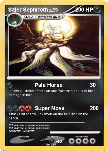 Pokemon Safer Sephiroth