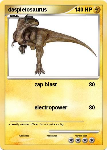 Pokemon daspletosaurus