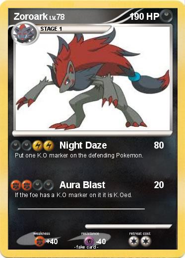 Pokemon Zoroark