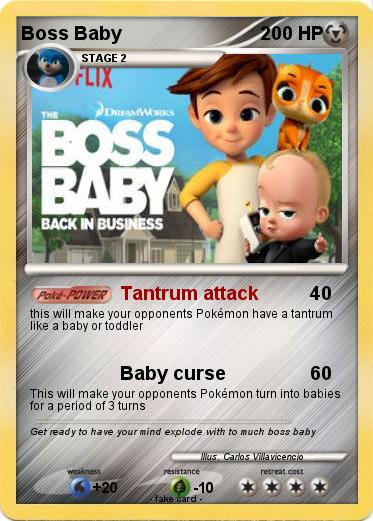 Pokemon Boss Baby