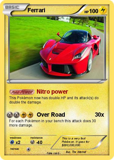 Pokemon Ferrari