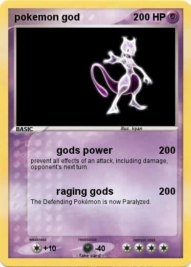 Pokemon pokemon god