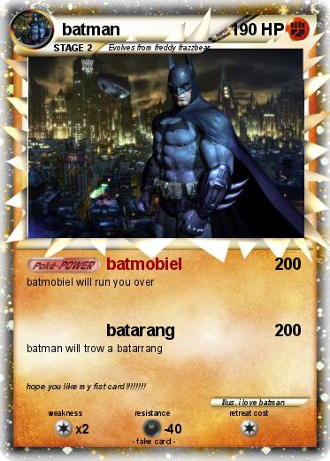 Pokemon batman