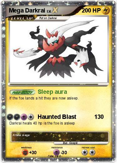 Pokemon Mega Darkrai