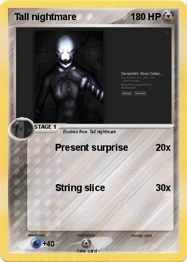 Pokemon Tall nightmare