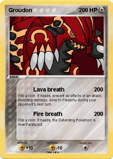 Pokemon Groudon