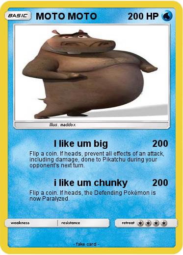 Pokemon MOTO MOTO