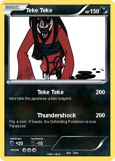 Pokemon Teke Teke