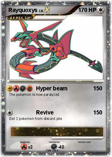 Pokemon Rayquoxys