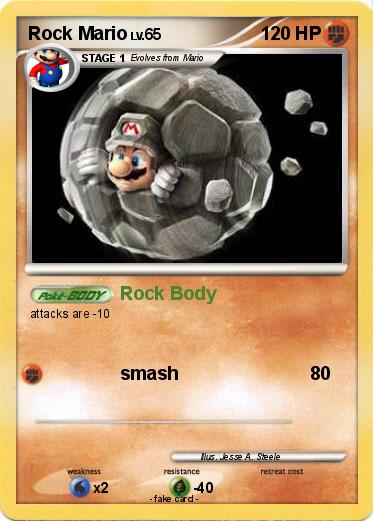 Pokemon Rock Mario