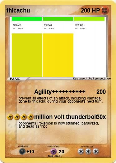 Pokemon thicachu