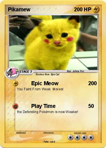 Pokemon Pikamew