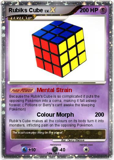Pokemon Rubiks Cube