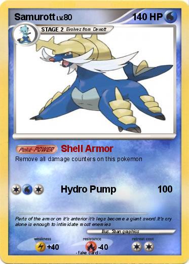 Pokemon Samurott