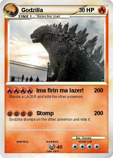 Pokemon Godzilla